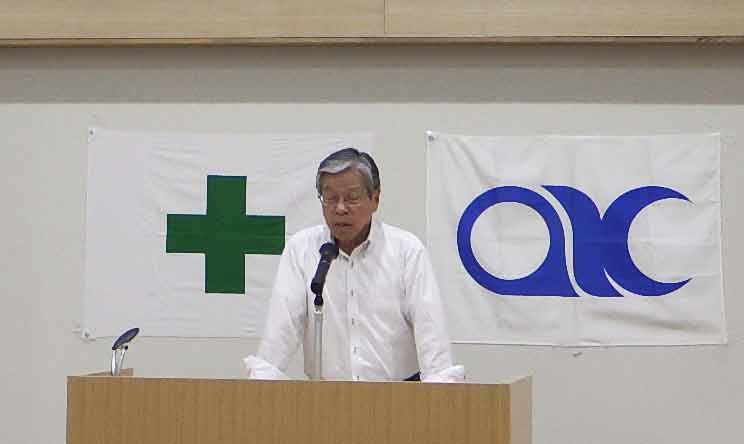 株式会社相川管理　代表取締役会長　相川重幸の挨拶の写真です